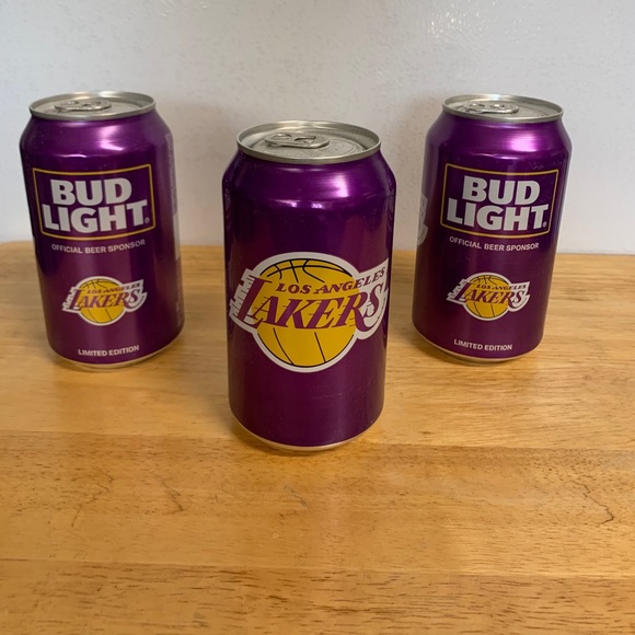 Lakers Collectible Bud Light cans - Picture 1 of 1